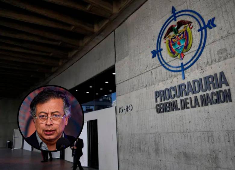 La Procuraduría pidió registros de avances en las investigaciones contra el presidente Gustavo Petro. FOTO COLPRENSA