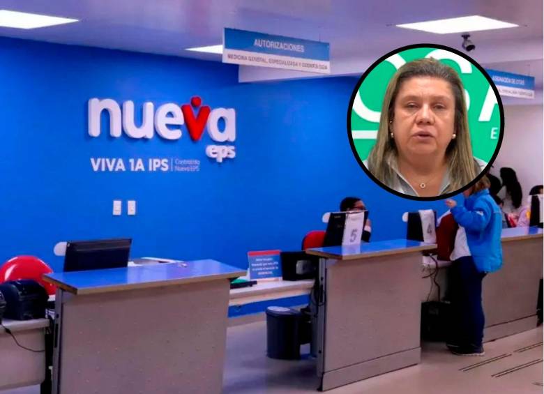 La agente interventora de la Nueva EPS, Gloria Polanía Aguillón, fue nombrada en el cargo en agosto de 2025. FOTO CORTESÍA NUEVA EPS
