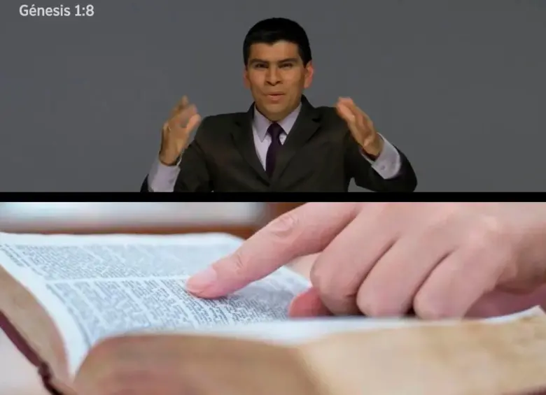 La traducción en lengua de señas está disponible en una página web. FOTO GETTY Y CAPTURA DE VIDEO