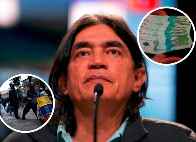 El candidato está investigado por supuestamente financiar a los miembros de la “primera línea” en el paro nacional de 2021. FOTO COLPRENSA