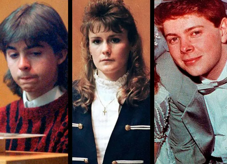 El estudiante William Flynn, la profesora Pamela Smart y el esposo de ella, Greggory Smart. FOTO CORTESÍA