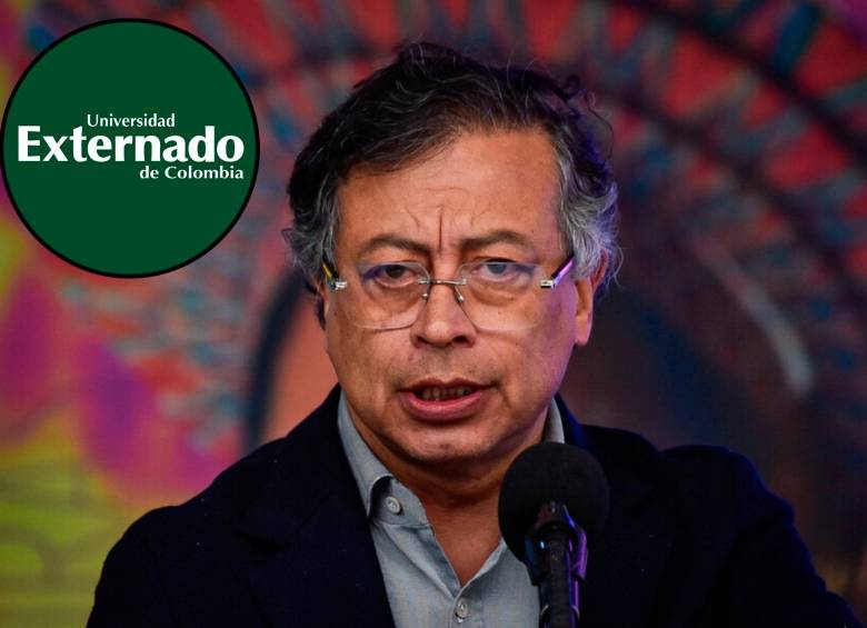 El presidente Gustavo Petro habló de su deseo de poder ser rector de la Universidad Externado. FOTO COLPRENSA
