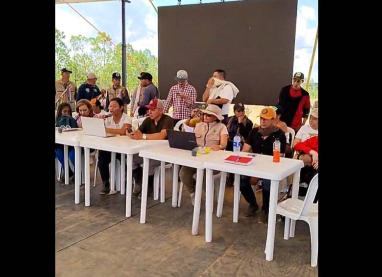 El 23 de agosto se realizaron 10 mesas de trabajo de las organizaciones sociales en la reapertura de los diálogos de paz. FOTO: Captura de video