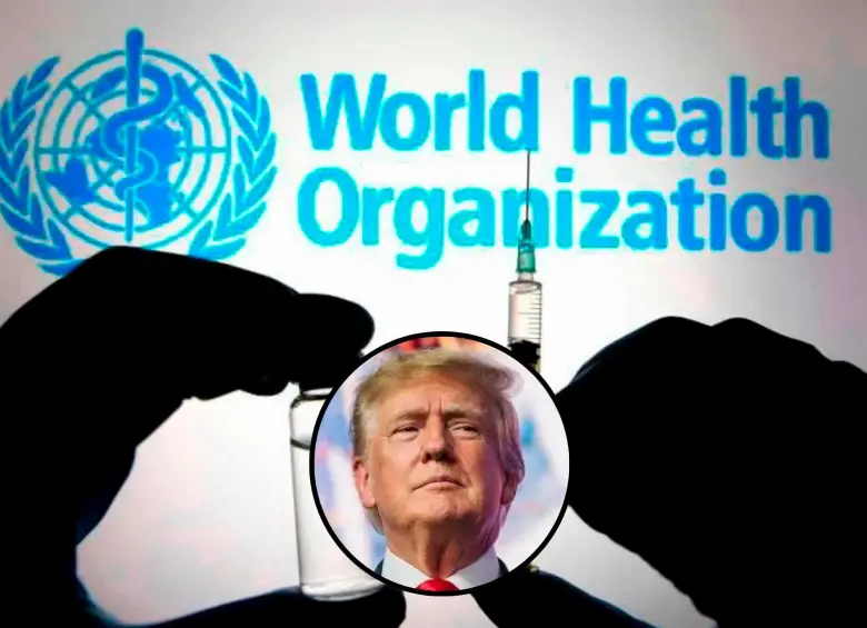 El presidente de Estados Unidos, Donald Trump, ha criticado desde la campaña de 2024 a la OMS. FOTO GETTY