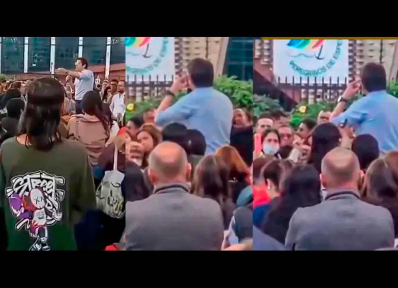 El senador Miguel Uribe Turbay fue víctima de un atentado en medio de un acto de campaña en Bogotá. FOTO CAPTURA DE VIDEO