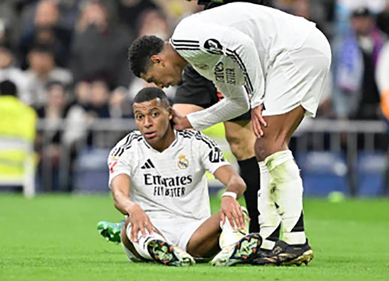 Kylian Mbappé es uno de los tres futbolistas más costosos del mundo. Su valor en el mercado es de 180 millones de euros, según Transfermakrt. Suma ocho goles en 16 partidos con el Real Madrid. FOTO getty