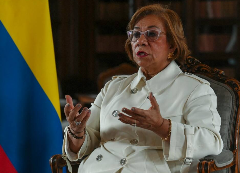 Canciller Rosa Villavicencio. Foto: AFP