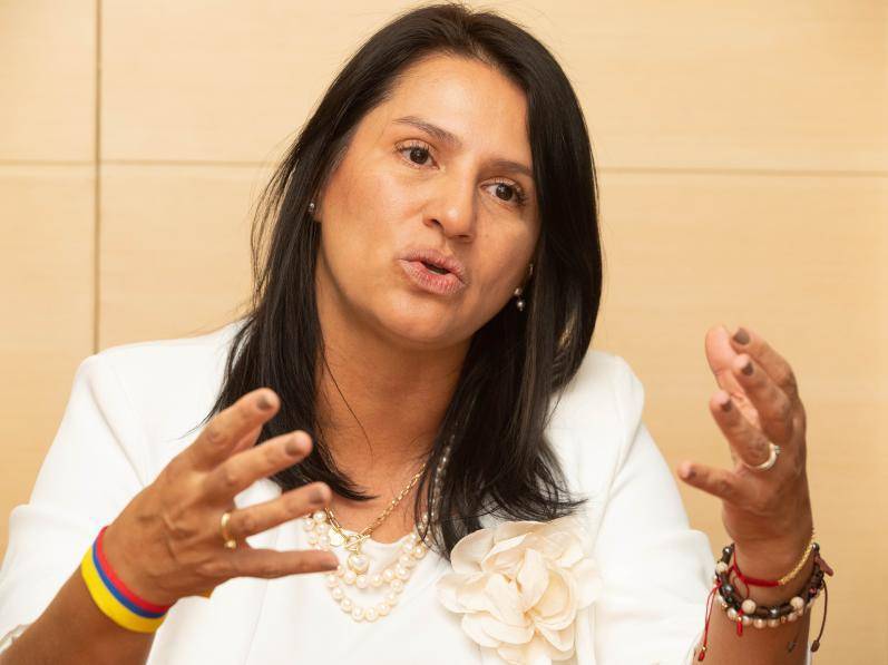 Paola Holguín es una de las antioqueña en el gabinete de Abelardo de la Espriella. FOTO colprensa