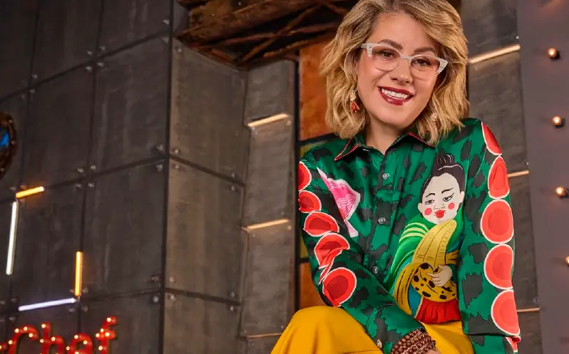 Belén Alonso también ha sido jurado en programas de cocina mexicanos. FOTO Cortesía Canal RCN