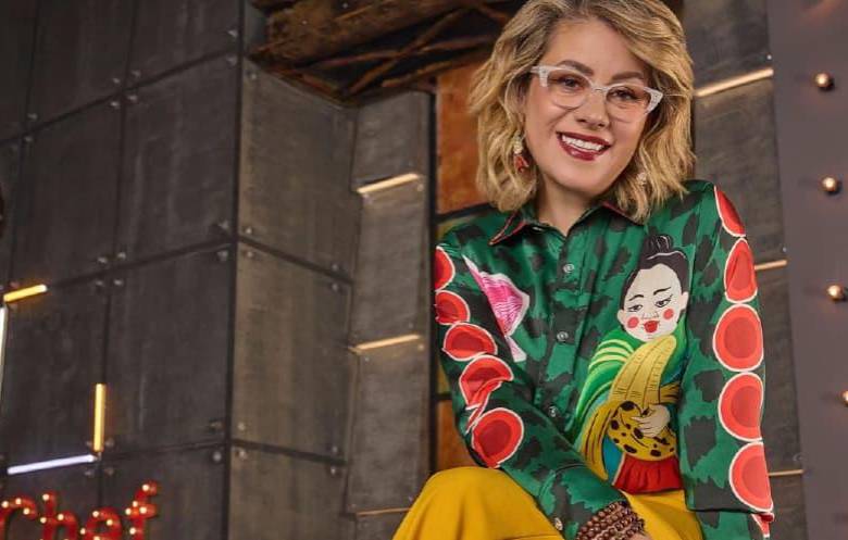 Belén Alonso también ha sido jurado en programas de cocina mexicanos. FOTO Cortesía Canal RCN