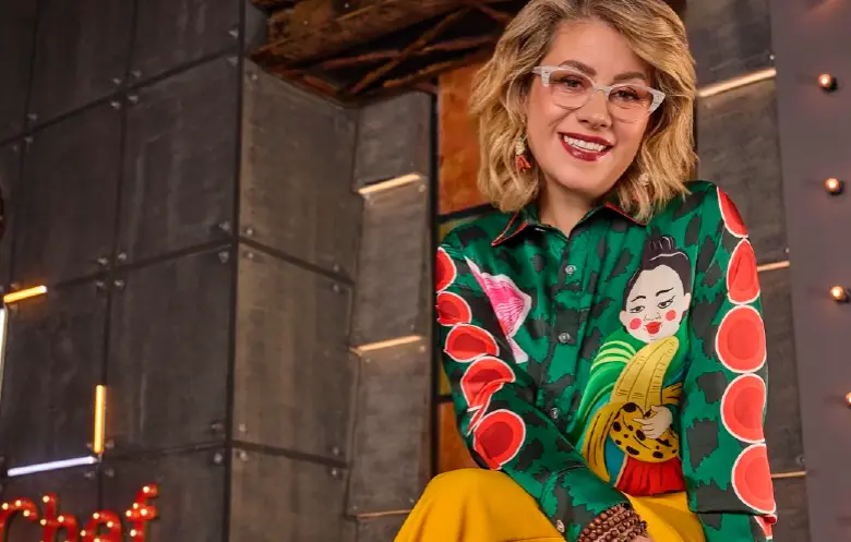 Belén Alonso también ha sido jurado en programas de cocina mexicanos. FOTO Cortesía Canal RCN