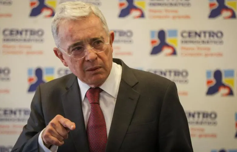Álvaro Uribe Vélez, expresidente de Colombia. Foto: Colprensa