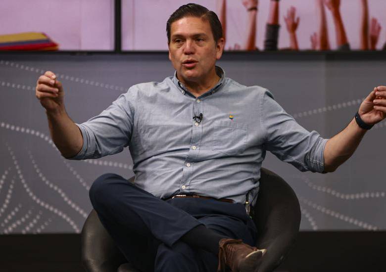 Juan Carlos Pinzón, precandidato presidencial. FOTO Manuel Saldarriaga