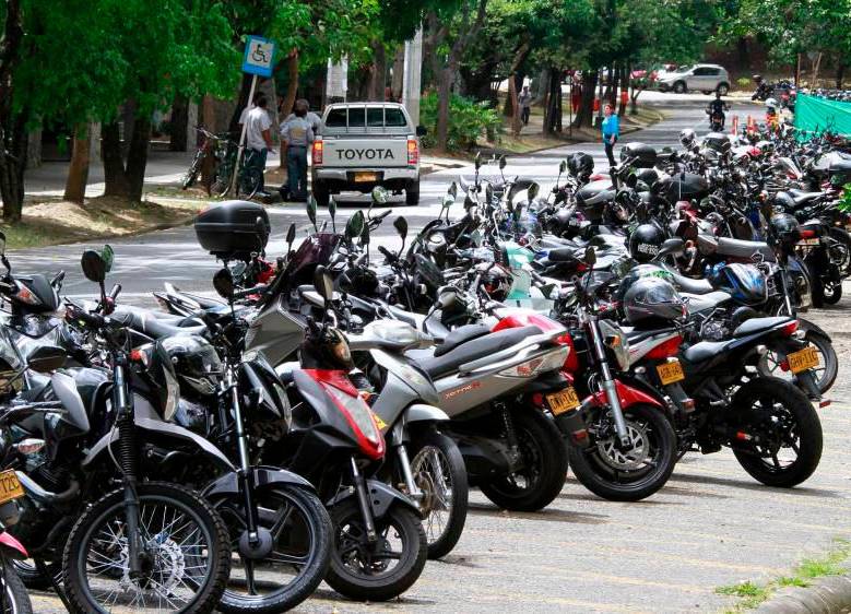 En el RUNT hay 10.937.652 de motos matriculadas. FOTO ARCHIVO EL COLOMBIANO 