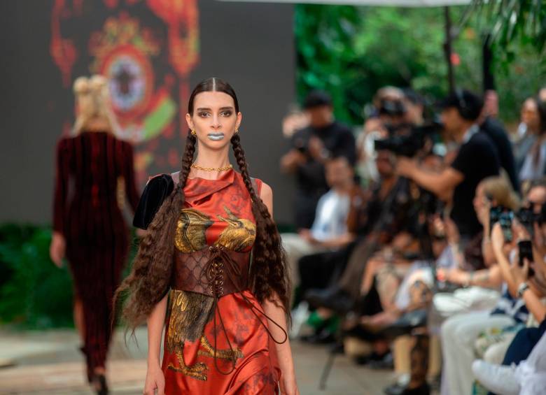 Para esta Colombiamoda presentaron por primera vez en su historia una colección femenina. FOTO Camilo Suárez