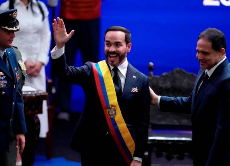 Con la banda cruzando el pecho de Abelardo de la Espriella, Colombia comenzó oficialmente un nuevo ciclo político. FOTO: GETTY