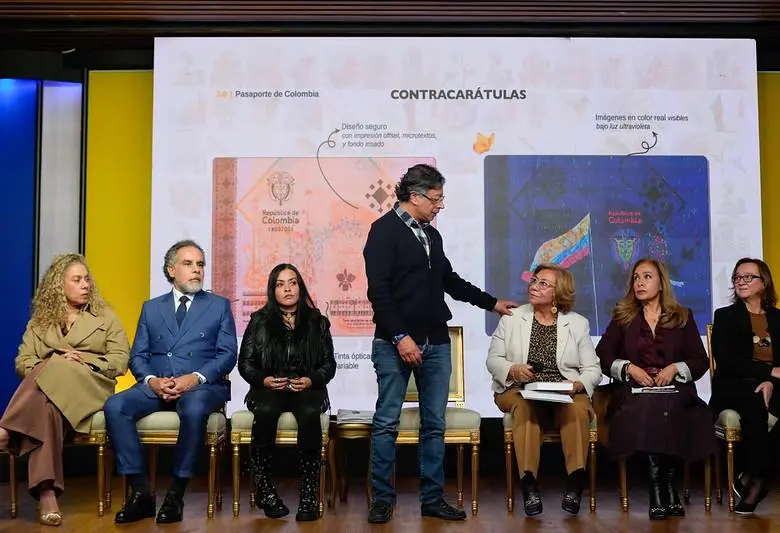 Mariposas, cultura y tradición: El nuevo rostro del pasaporte de los colombianos