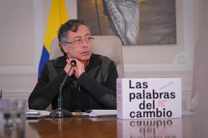 Gustavo Petro, presidente de Colombia. Foto: Presidencia