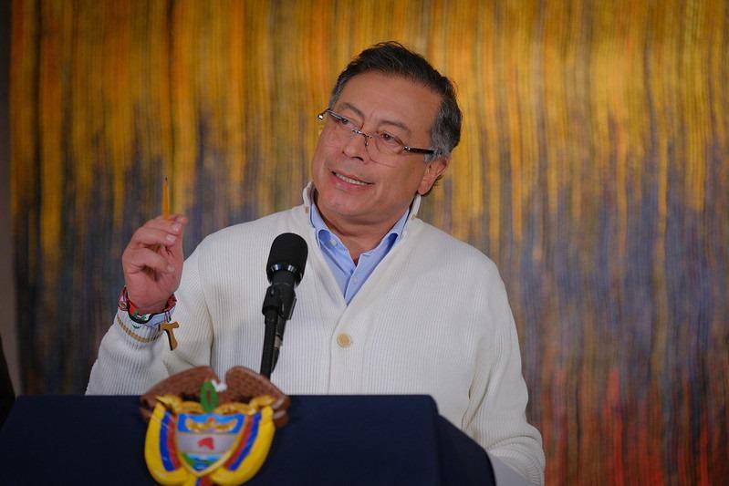 En el Consejo de Ministros, el presidente Gustavo Petro le pidió al ministro de Hacienda, Germán Ávila. FOTO: Presidencia.