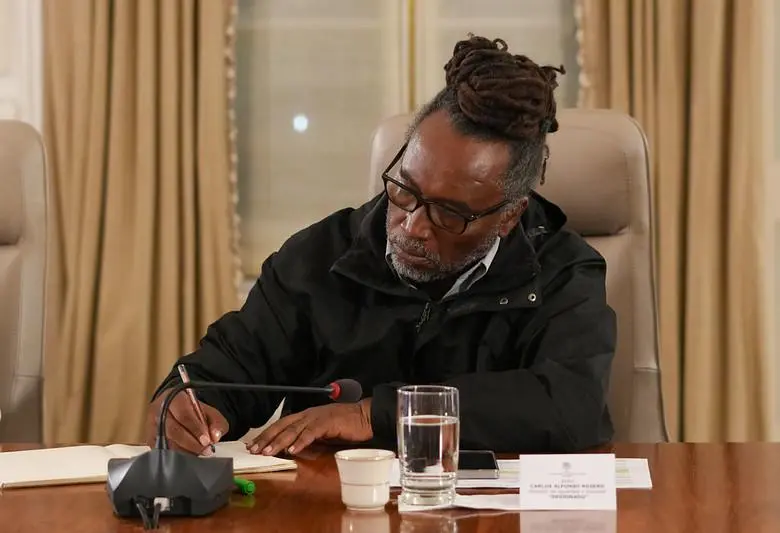 Carlos Rosero, antropólogo y líder afro de larga trayectoria es el ministro de Igualdad que reemplazó a Francia Márquez. Foto: Presidencia