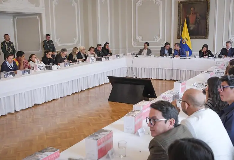 Reunión en Casa de Nariño entre el presidente Gustavo Petro y la bancada del Pacto Histórico. Foto: Presidencia