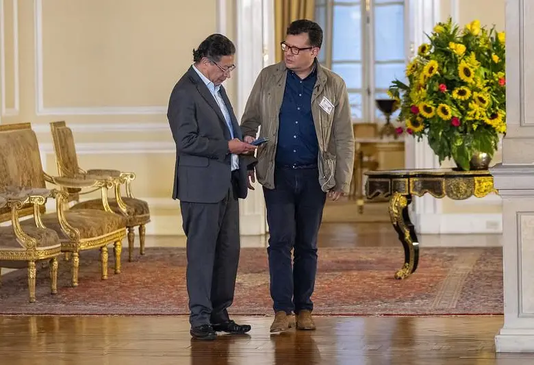 Morris fue gerente de Canal Capital en la administración de Petro en la Alcaldía de Bogotá y luego fue su candidato en las elecciones que ganó Claudia López en 2019. FOTO: Presidencia