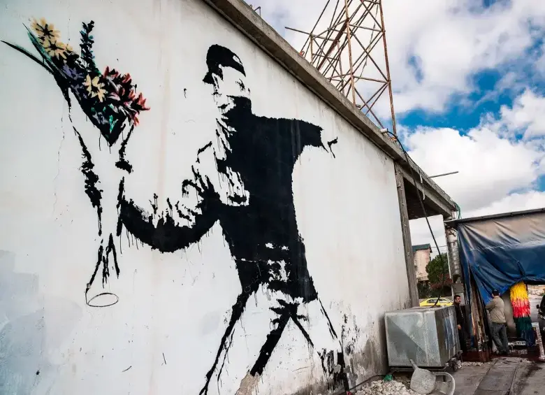 El graffiti apareció por primera vez en 2003. FOTO: Getty