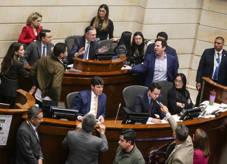 El tercer y cuarto debate se harían en la Comisión Primera y la plenaria del Senado. FOTO: Colprensa.