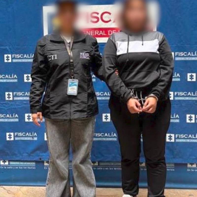 Mujer capturada en Medellín para pagar cárcel por la muerte de su hija pequeña. FOTO: EL COLOMBIANO