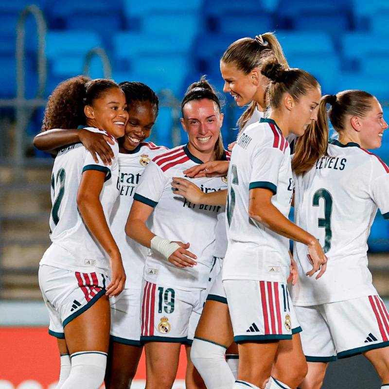 Linda Caicedo es la gran figura del Real Madrid femenino. FOTO @realmadridfem