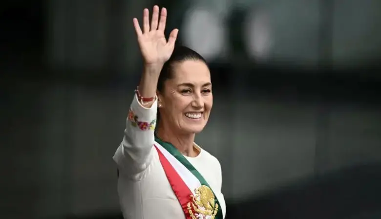 La presidenta de México, Claudia Sheinbaum, aseguró que el tráfico de fentanilo hacia Estados Unidos se redujo significativamente desde su llegada al poder. FOTO: Getty 