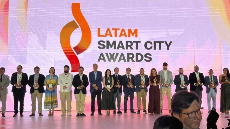 Los Smart City LATAM Awards 2026 se entregaron en Puebla, México. FOTO: Alcaldía de Medellín.