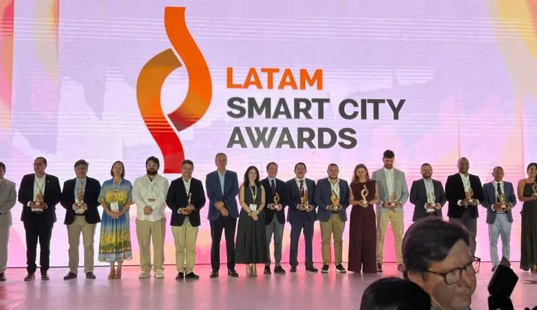 Los Smart City LATAM Awards 2026 se entregaron en Puebla, México. FOTO: Alcaldía de Medellín.