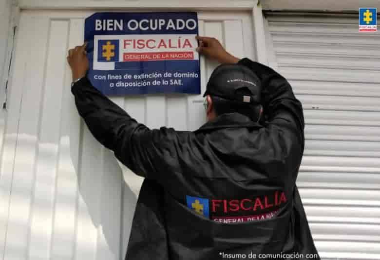 La Fiscalía General de la Nación desmanteló una red criminal en Bogotá. FOTO: Cortesía Fiscalía