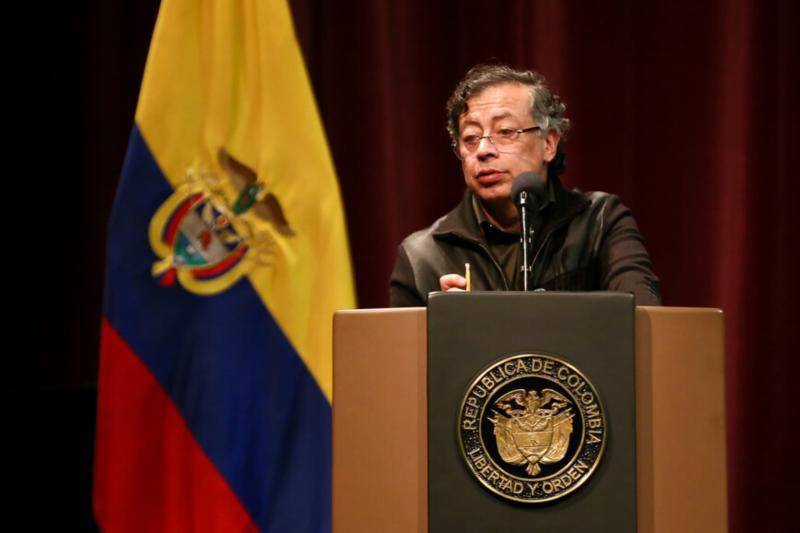 Presidente Gustavo Petro participando en política. Foto: Colprensa