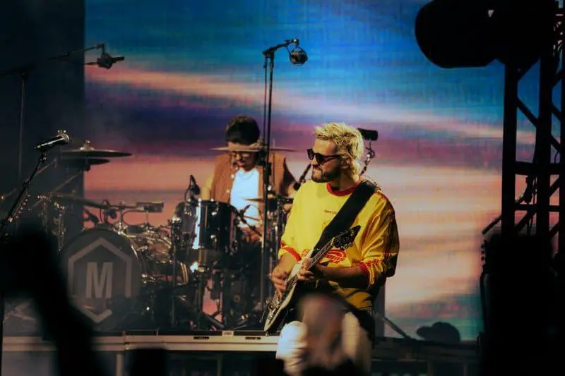 Morat se presentó en el escenario Gobi de Coachella ante cientos de asistentes que corearon sus canciones. FOTO: Amanda Imm.