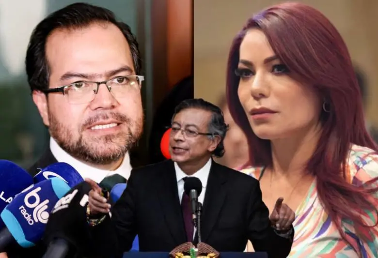 Abogado Alejandro Carranza, defensor del presidente Gustavo Petro y la representantes Gloria Arizabaleta. Foto: Colprensa y redes sociales