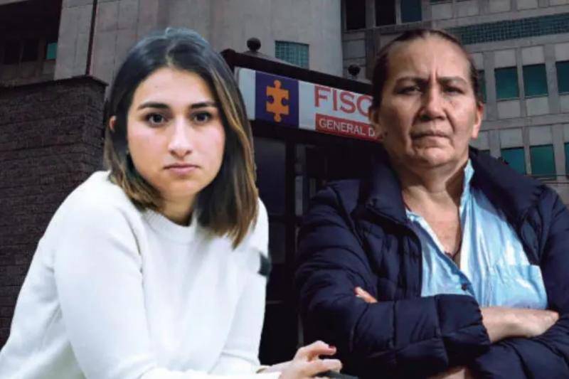 Laura Sarabia y Marelbys Meza niñera sometida a polígrafo. Foto: Colprensa y captura de video