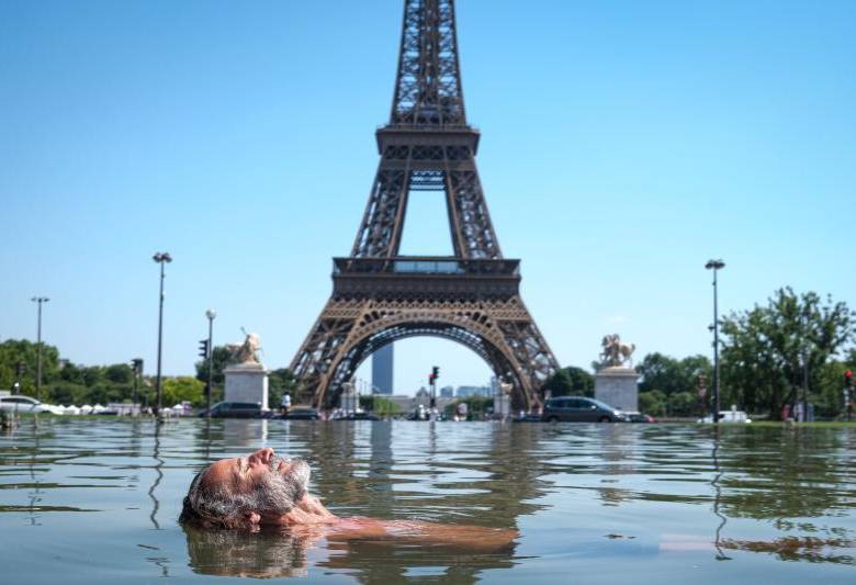 Francia ha sufrido fuertemente el golpe de calor este año. FOTO Getty