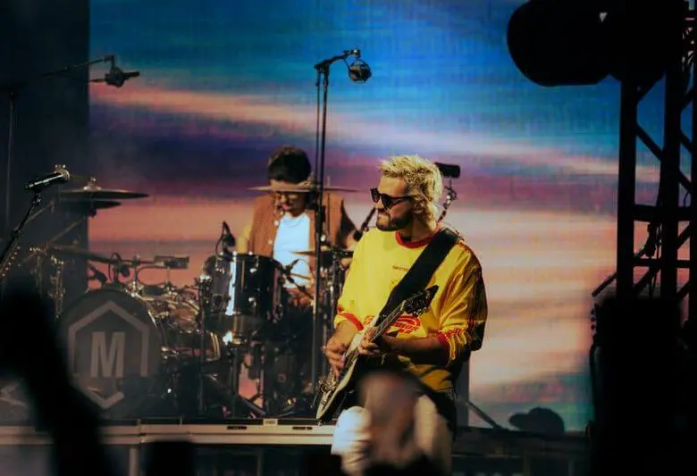 Morat se presentó en el escenario Gobi de Coachella ante cientos de asistentes que corearon sus canciones. FOTO: Amanda Imm.