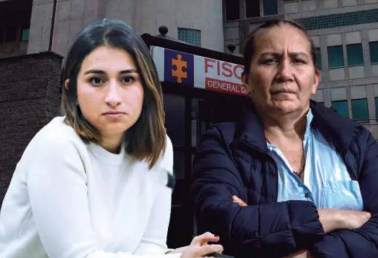 Laura Sarabia y Marelbys Meza niñera sometida a polígrafo. Foto: Colprensa y captura de video
