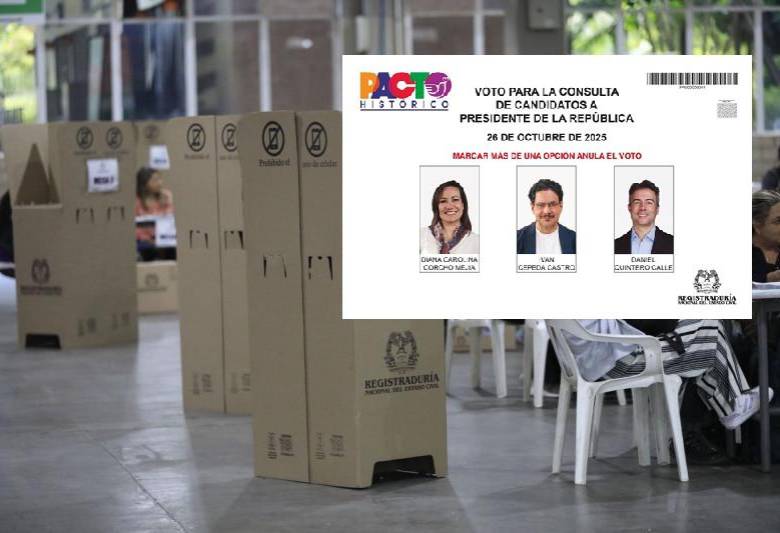 Mesas vacías y con poca o nula participación fue la tendencia en Medellín y Antioquia, así lo demuestra el puesto de votación de Plaza Mayor, uno de los puntos que alberga parte importante del censo electoral del distrito. Foto: Camilo Suárez - EL COLOMBIANO - Registraduría
