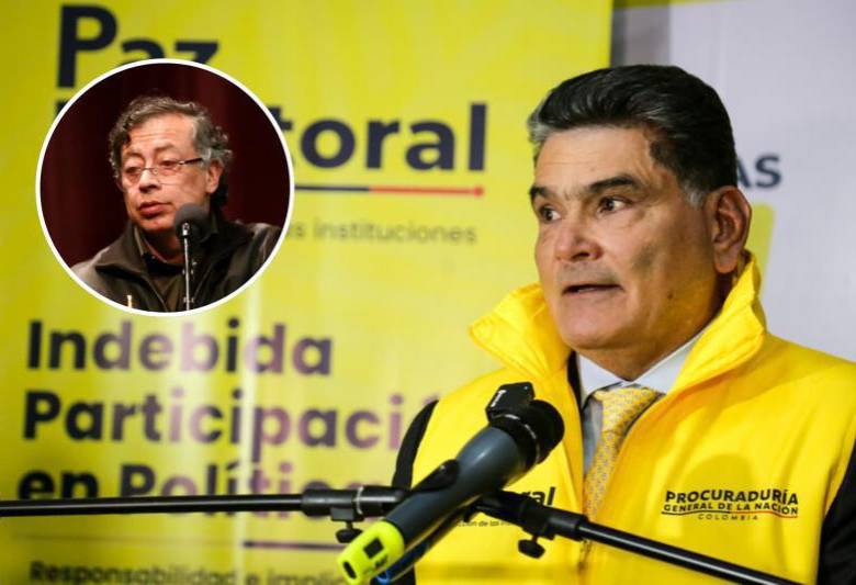 El procurador general Gregorio Eljach fue ternado por el presidente Petro. Foto: Colprensa.