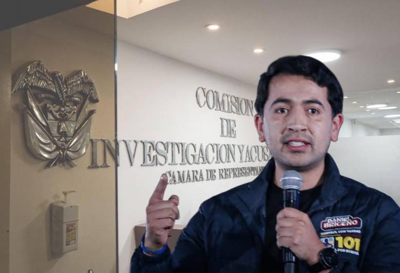 Daniel Briceño alerta por falta de recursos en la Comisión de Acusación. FOTOS: Colprensa