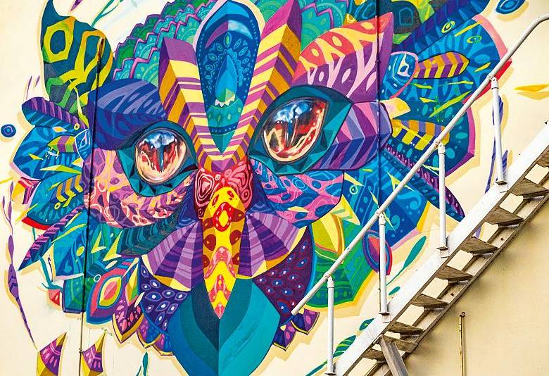 Artistas locales e internacionales han intervenido con murales a San Nicolás, la segunda ciudad más grande de Aruba. FOTO Cortesía ATA