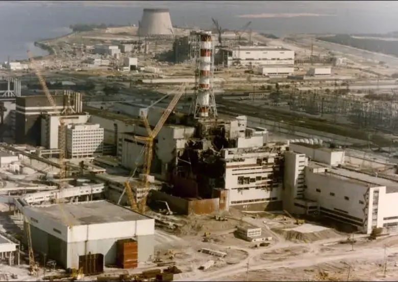 La explosión ocurrió el 26 de abril de 1986 destruyó el reactor 4 de la Planta Nuclear de Chernóbil, en Ucrania. FOTO: Getty Images.