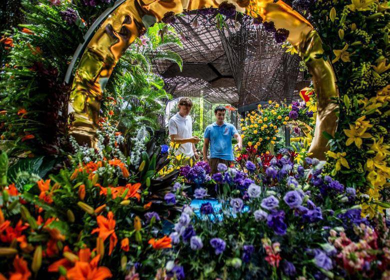 Uno de los planes es ir a Florecer en el Jardín Botánico. FOTO: Julio César Herrera.