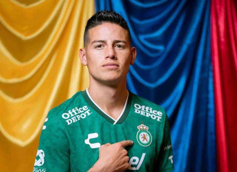 James Rodríguez está de cumpleaños y en redes se activaron las cuentas del club León y la Selección Colombia para los mensajes de los hinchas.FOTO TOMADA X @clubleonfc