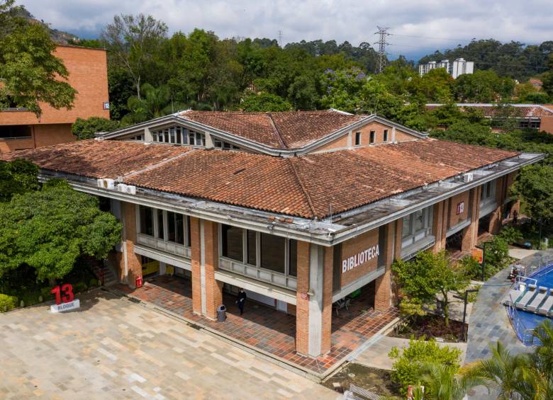 Esta es la biblioteca de la U. de M. que será demolida el próximo año. FOTO manuel saldarriaga