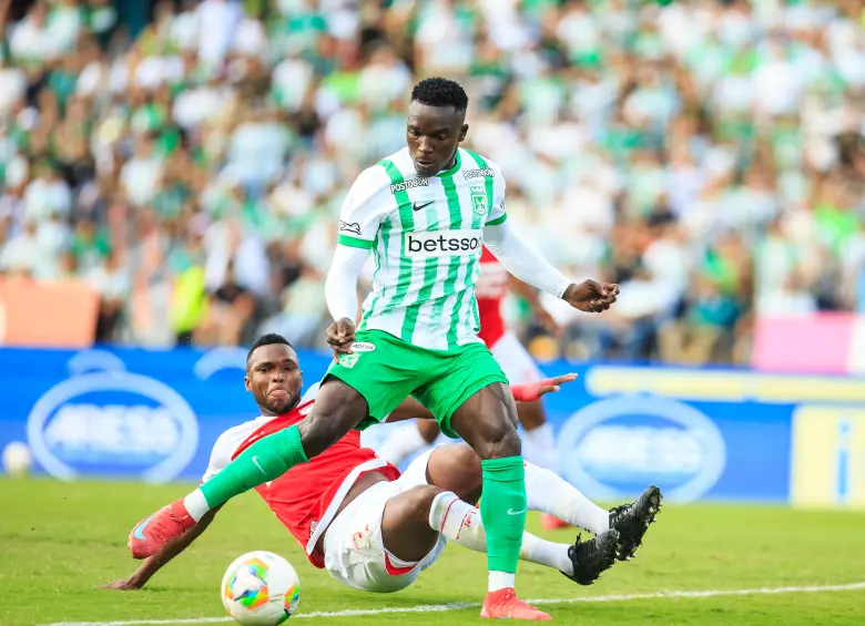 Kevin Viveros durante su paso por Nacional. FOTO CAMILO SUÁREZ